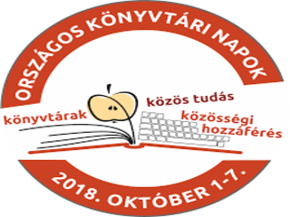 Országos Könyvtári Napok 2018. október 2-7.