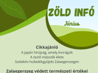 zöld könyvtári hírek - 2025. június zöld könyvtári hírek - 2025. június