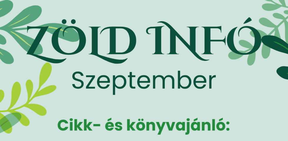Z�ld K�nyvt�ri H�rek - 2026. szeptember