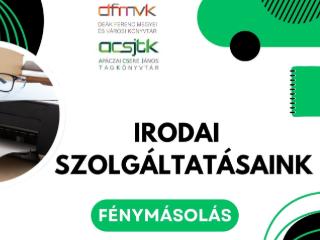 Irodai szolgáltatások Irodai szolgáltatások