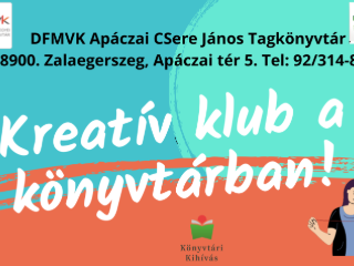Kreat�v klub - feln�tteknek