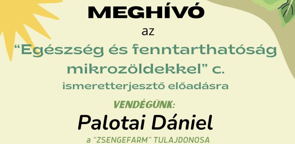 Egszsg s fenntarthatsg mikrozldekkel