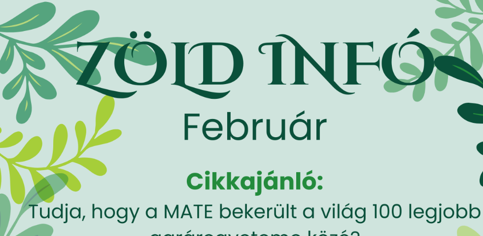 Z�ld K�nyvt�ri H�rek - 2026. febru�r