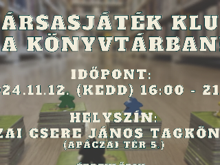 Trsasjtk klub - 2024. november 12.