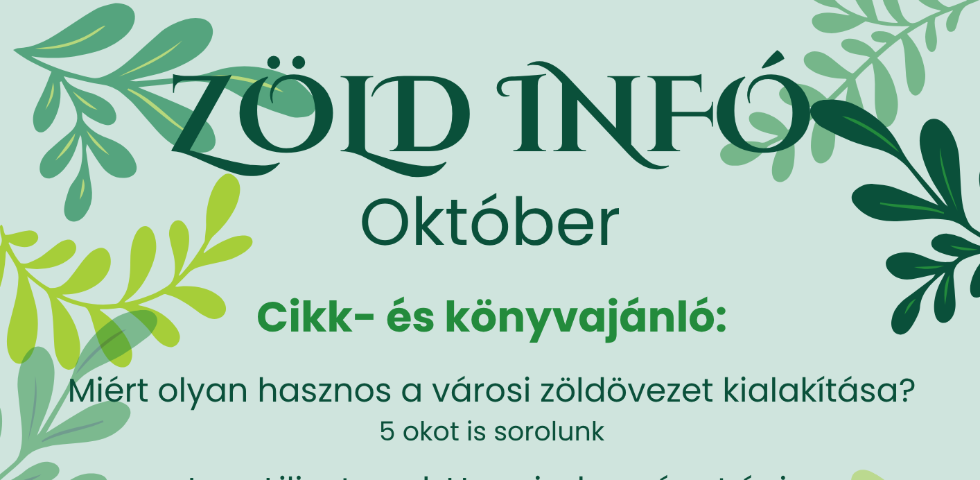 Z�ld K�nyvt�ri H�rek - 2026. okt�ber