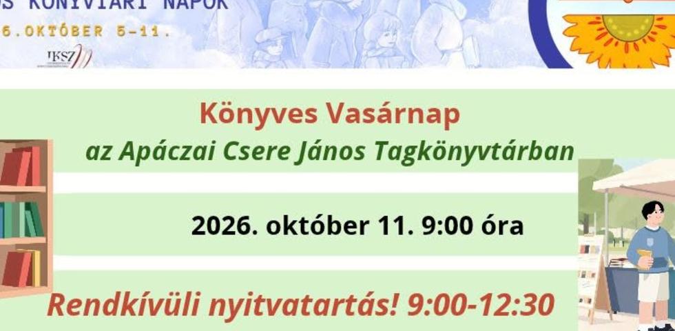 K�nyves vas�rnap - 2026.