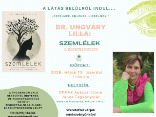 dr.Ungv�ry Lilla: Szeml�lek c. k�tetbemutat�