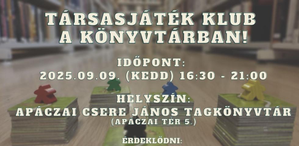 Trsasjtk klub - szeptember 9!