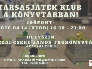 T�rsasj�t�k klub - 2026. �prilis