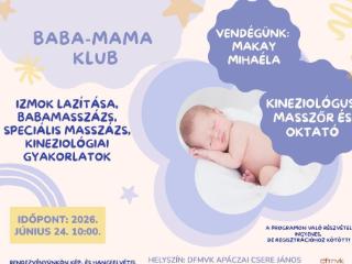 Baba-mama klub vend�ge: Makay Miha�la kineziol�gus