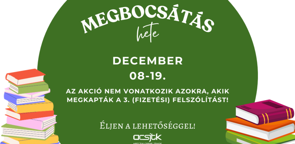 Megbocsátás hete - 2025. Megbocsátás hete - 2025.