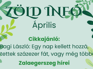 Zöld Könyvtári Hírek - 2025. április Zöld Könyvtári Hírek - 2025. április