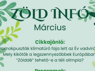 Z�ld K�nyvt�ri h�rek - 2026. m�rcius