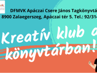 Kreat�v klub - feln�tteknek 2014.