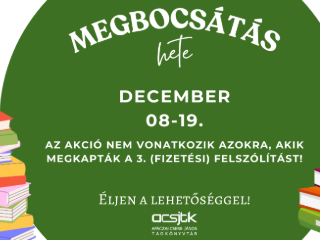 Megbocs�t�s hete - 2025.