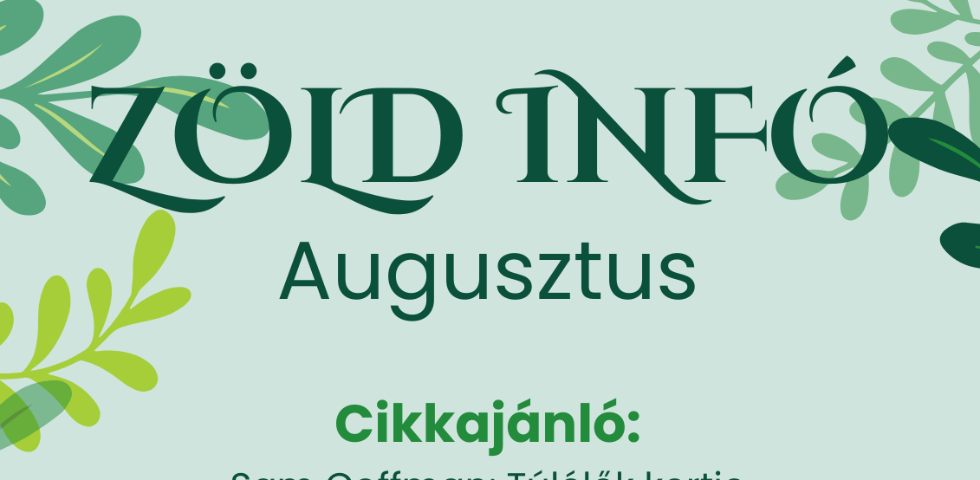 Z�ld K�nyvt�ri H�rek - 2026. augusztus