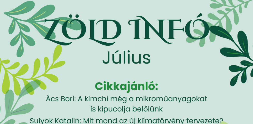 Z�ld K�nyvt�ri H�rek - 2026. j�lius