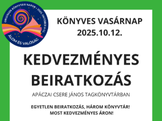 Kedvezményes beiratkozás! 2025 Kedvezményes beiratkozás! 2025
