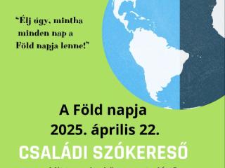 A Föld napja 2025 A Föld napja 2025