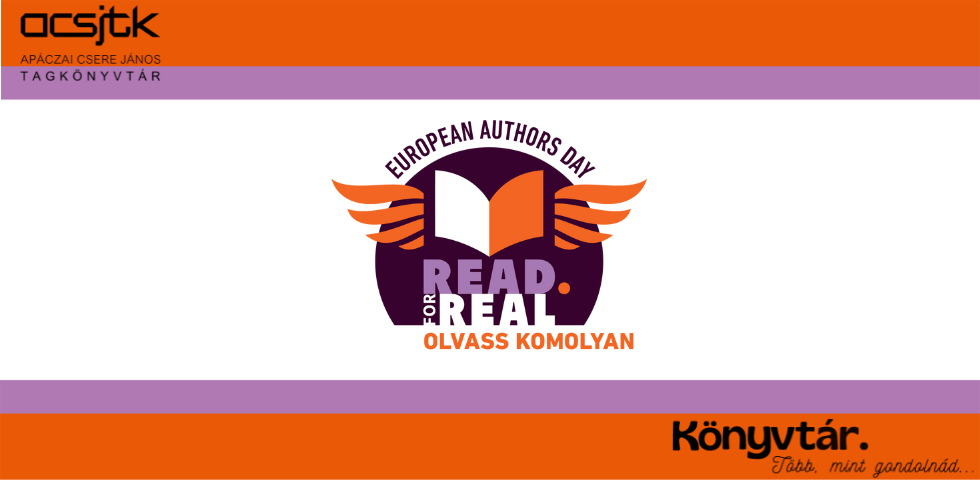 Európai Szerzők Napja - 2025. november 11 - december 12. Európai Szerzők Napja - 2025. november 11 - december 12.