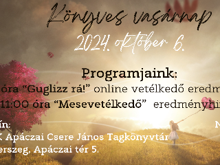 Knyves Vasrnapi programok!