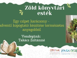 Egy csipet karcsony - adventi kopogtat ksztse