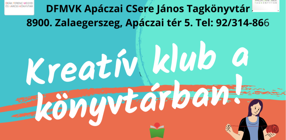 Kreat�v klub - feln�tteknek