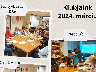 Klubjaink m�rciusi foglalkoz�sai
