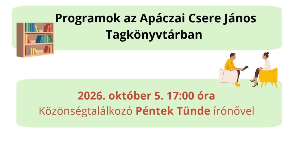 Orsz�gos K�nyvt�ri Napok programjai 2026.